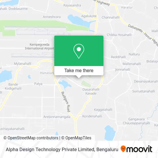 Alpha Design Technology Private Limited map