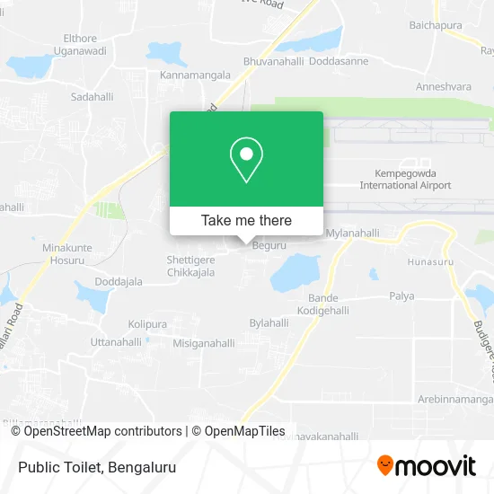 Public Toilet map
