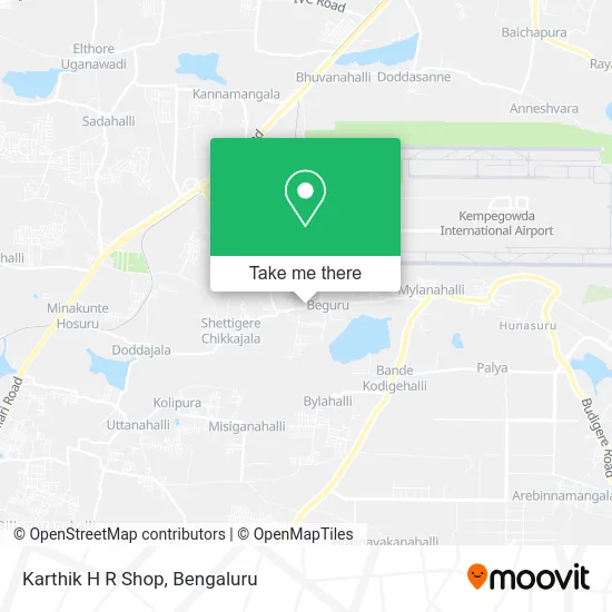 Karthik H R Shop map