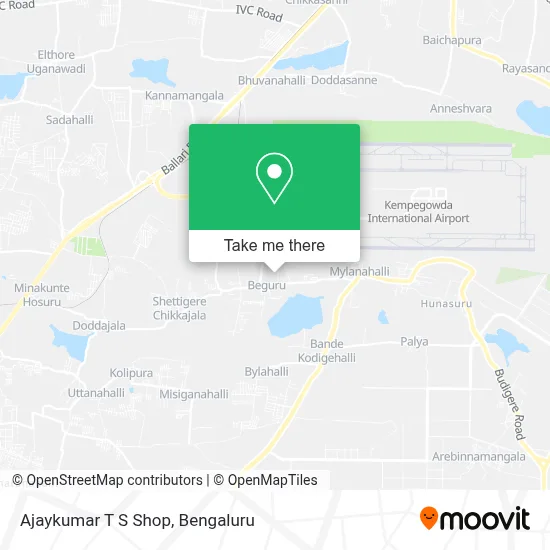 Ajaykumar T S Shop map