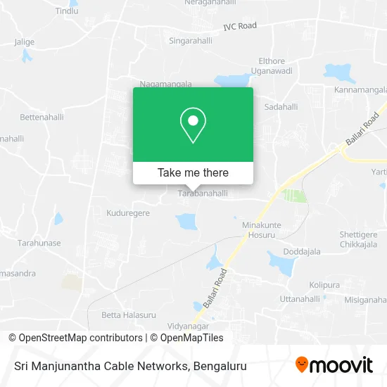 Sri Manjunantha Cable Networks map