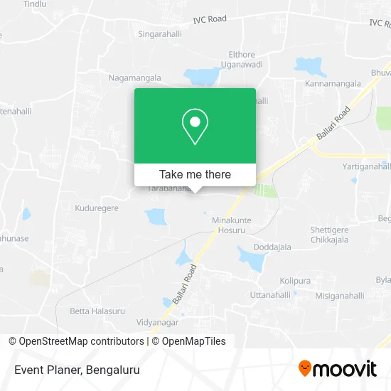 Event Planer map