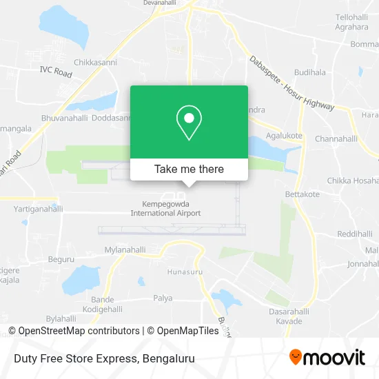 Duty Free Store Express map