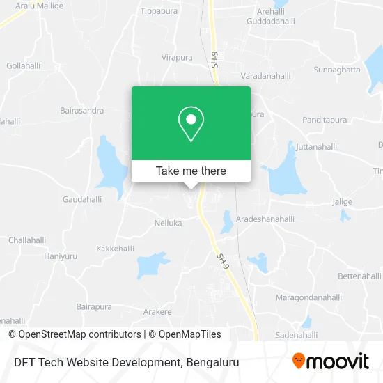 DFT Tech Website Development map