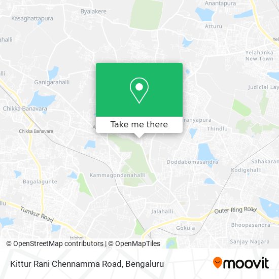 Kittur Rani Chennamma Road map