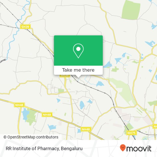 RR Institute of Pharmacy map