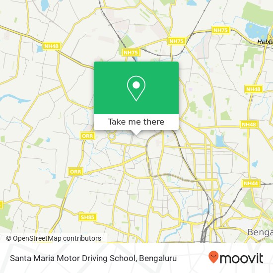 Santa Maria Motor Driving School map