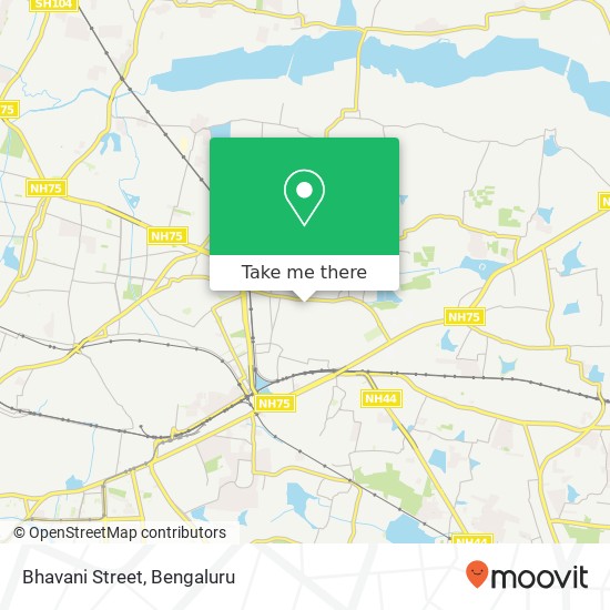Bhavani Street map