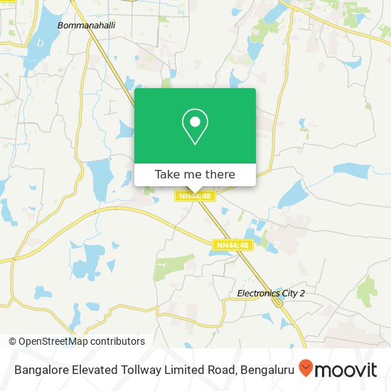 Bangalore Elevated Tollway Limited Road map