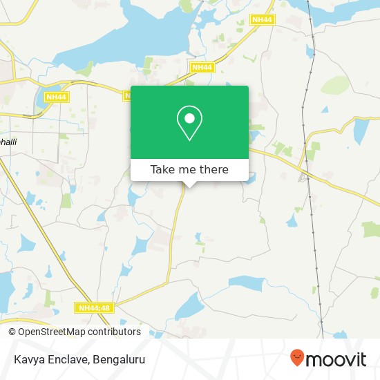 Kavya Enclave map