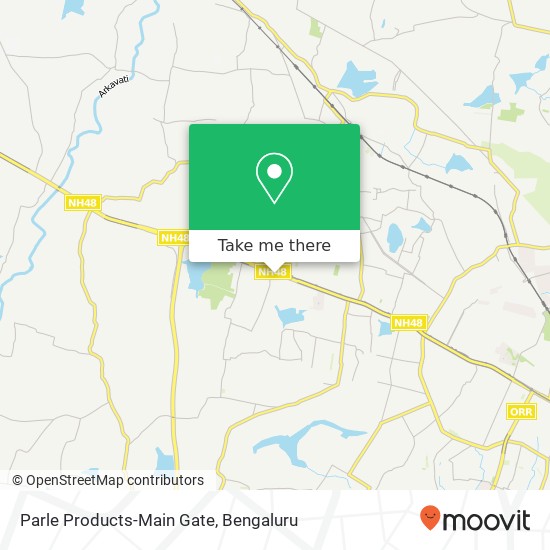 Parle Products-Main Gate map
