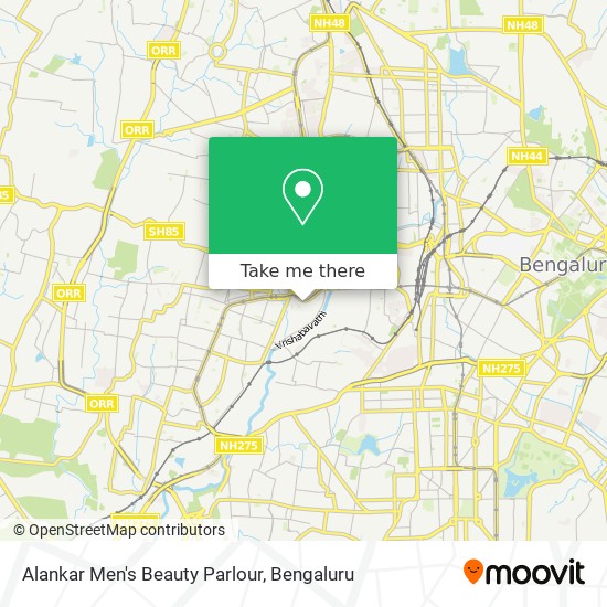 Alankar Men's Beauty Parlour map