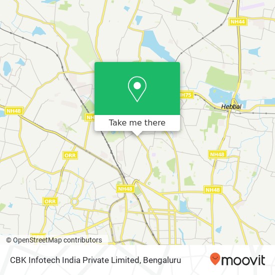 CBK Infotech India Private Limited map