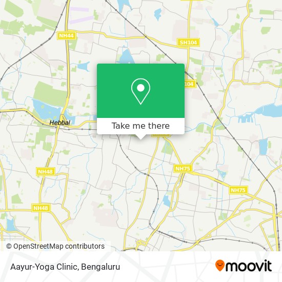 Aayur-Yoga Clinic map