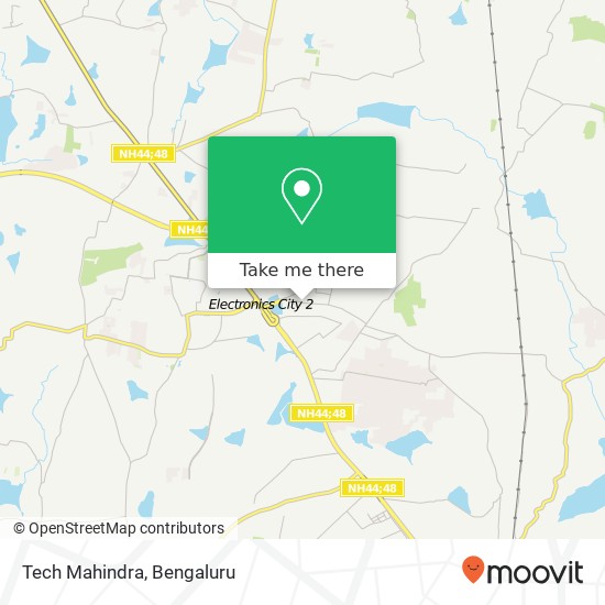 Tech Mahindra map