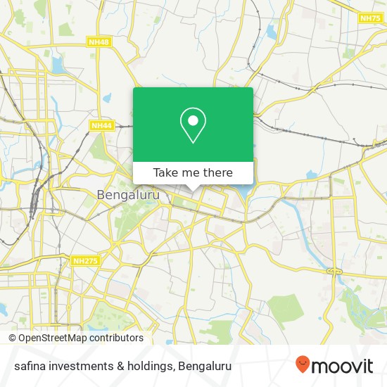 safina investments & holdings map