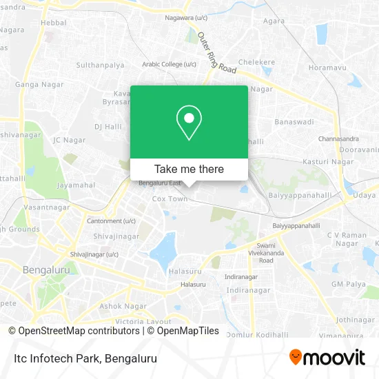 Itc Infotech Park map