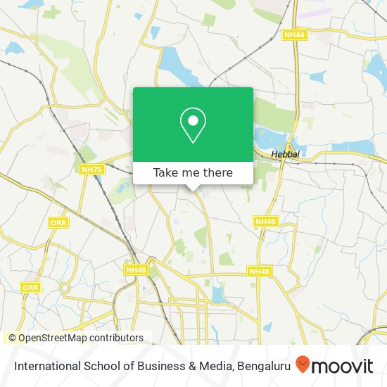 International School of Business & Media map
