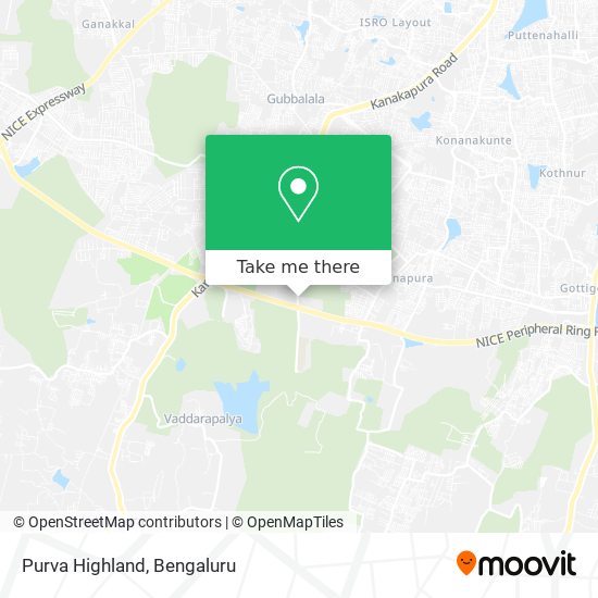 Purva Highland map