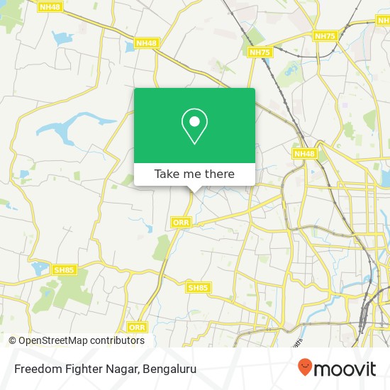 Freedom Fighter Nagar map