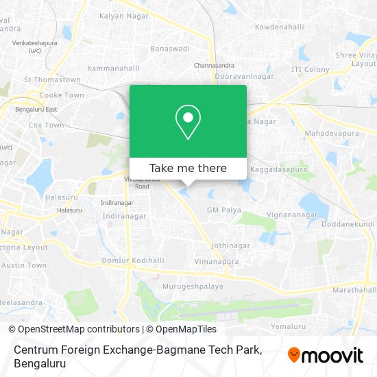 Centrum Foreign Exchange-Bagmane Tech Park map