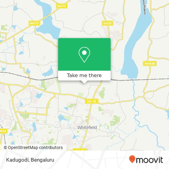 Kadugodi map