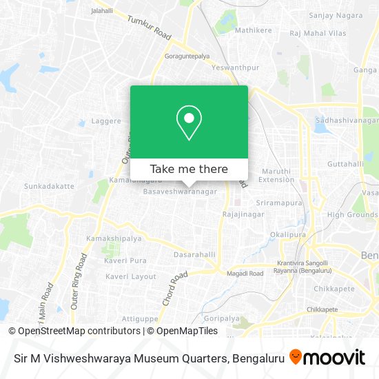 Sir M Vishweshwaraya Museum Quarters map