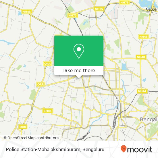 Police Station-Mahalakshmipuram map