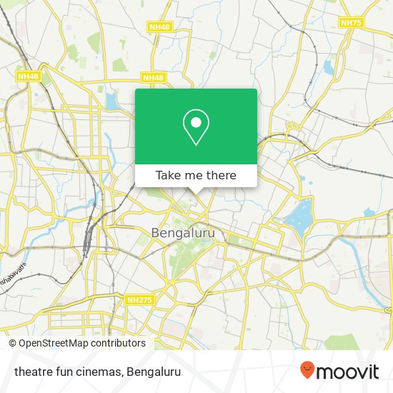 theatre fun cinemas map