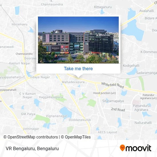 VR BENGALURU map