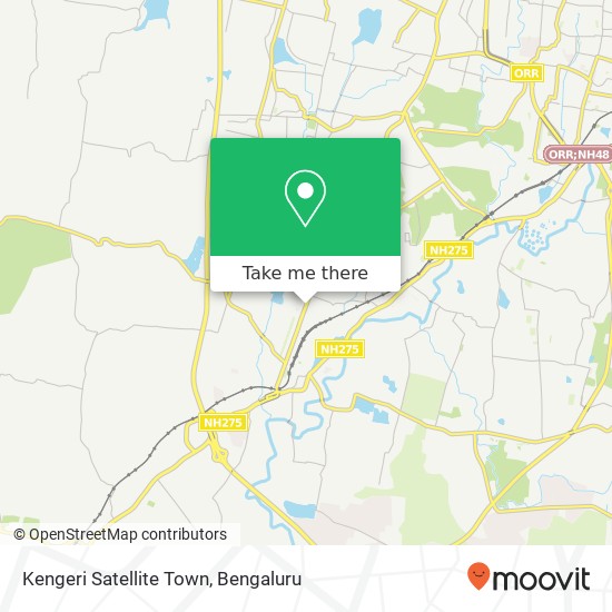 Kengeri Satellite Town map