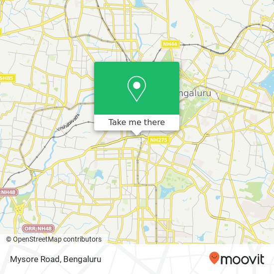 Mysore Road map