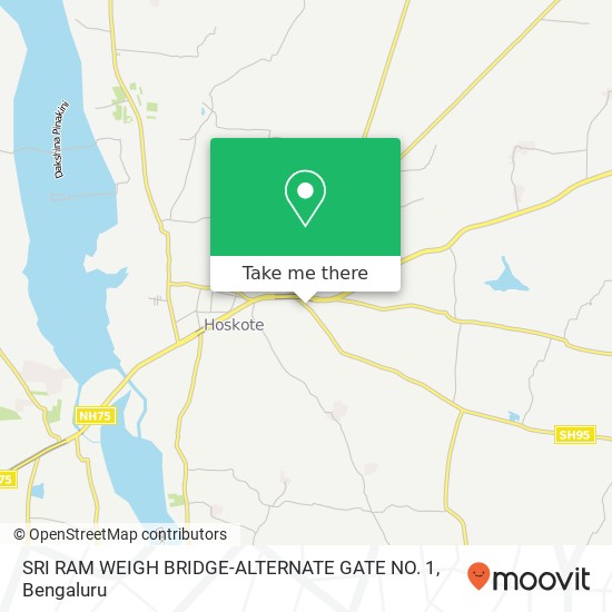 SRI RAM WEIGH BRIDGE-ALTERNATE GATE NO. 1 map