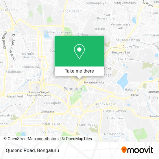 Queens Road map