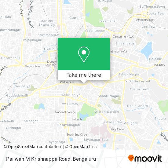 Pailwan M Krishnappa Road map