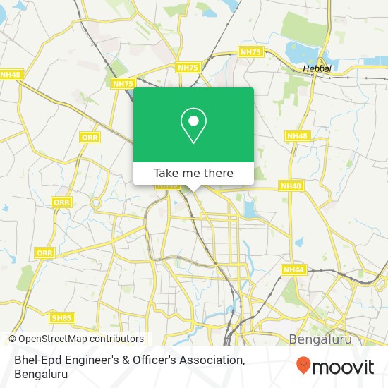 Bhel-Epd Engineer's & Officer's Association map