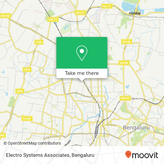 Electro Systems Associates map