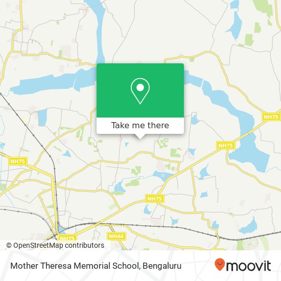 Mother Theresa Memorial School map