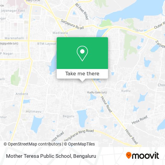 Mother Teresa Public School map