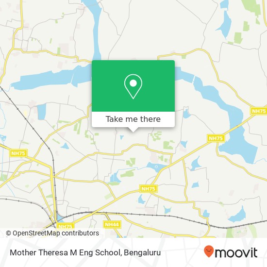 Mother Theresa M Eng School map