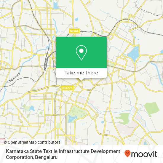 Karnataka State Textile Infrastructure Development Corporation map