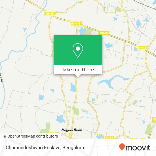 Chamundeshwari Enclave map