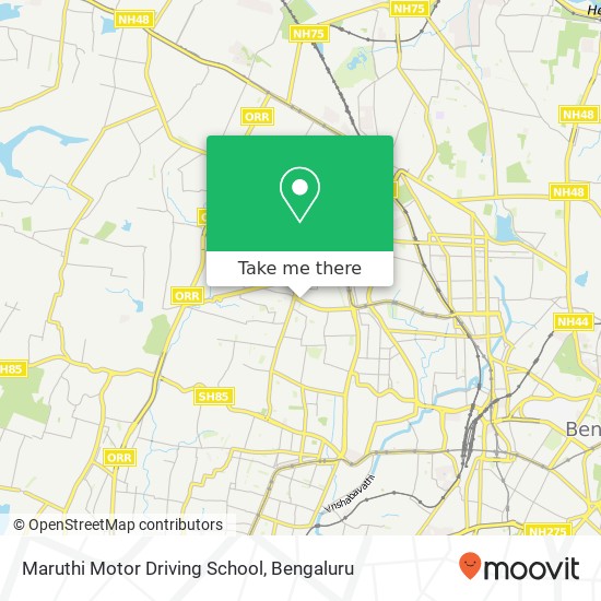 Maruthi Motor Driving School map