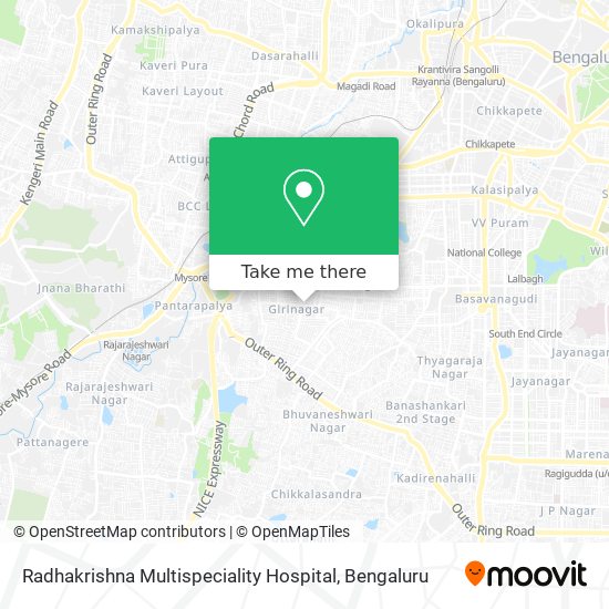 Radhakrishna Multispeciality Hospital map