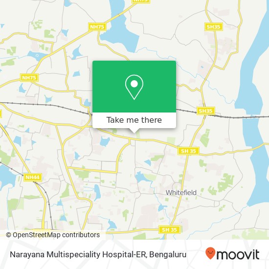 Narayana Multispeciality Hospital-ER map