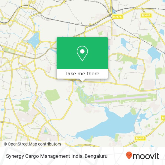 Synergy Cargo Management India map