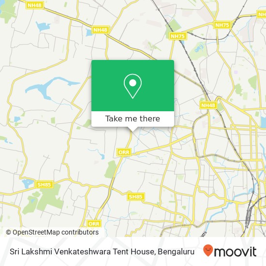 Sri Lakshmi Venkateshwara Tent House map