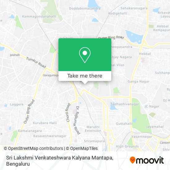 Sri Lakshmi Venkateshwara Kalyana Mantapa map