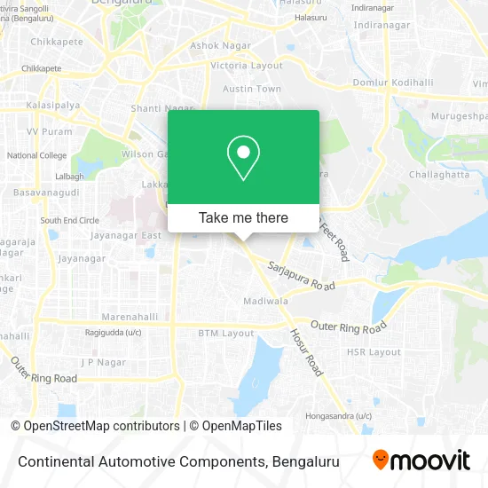 Continental Automotive Components map
