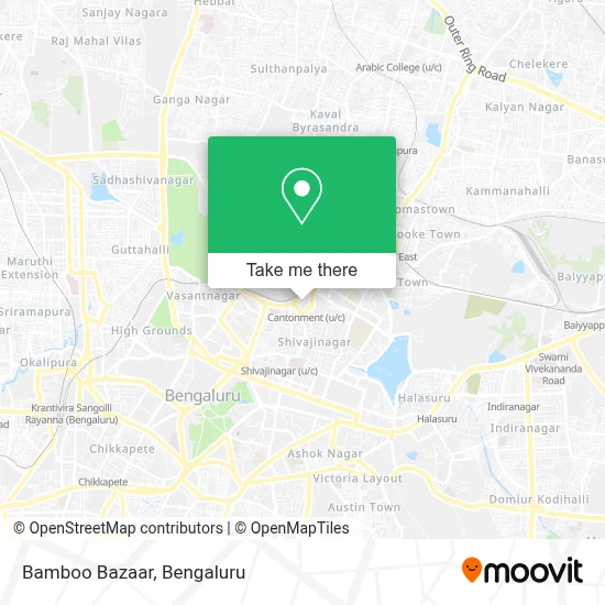 Bamboo Bazaar map